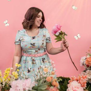 Loungefly Stitch Shop Laci Bambi Dress XL